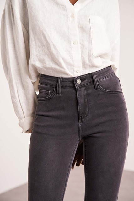 Flare Jeans Grey